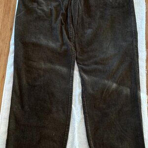 Vintage Ralph Lauren Polo Men's Corduroy Brown Andrew Pants | 36 X 34